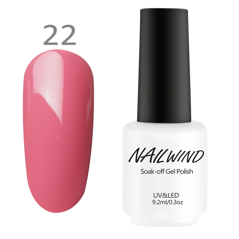 22 NAILWIND лак для ногтей 9,2 мл УФ цветной гель лак для ногтей акриловый гель Лаки резиновая основа для наращивания ногтей дизайн маникюра - Цвет: 22