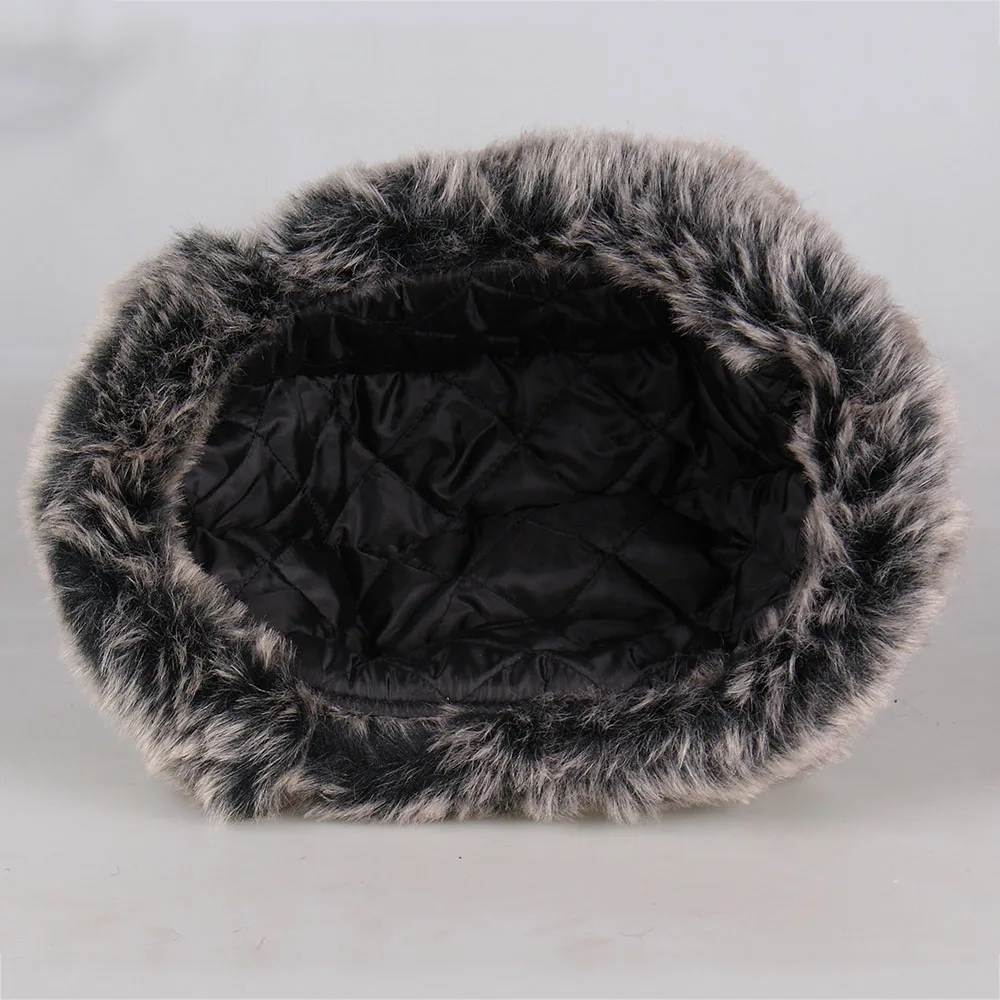 2017 Новинка зимы Для мужчин в крупную клетку русский рублей Кепки шапки-ушанки