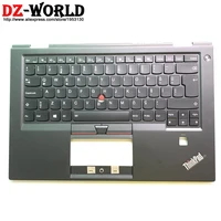 tr tukish backlit keyboard for lenovo thinkpad x1 carbon 4th gen 20fb 20fc backight teclado w palmrest bezel 01av176 01av215