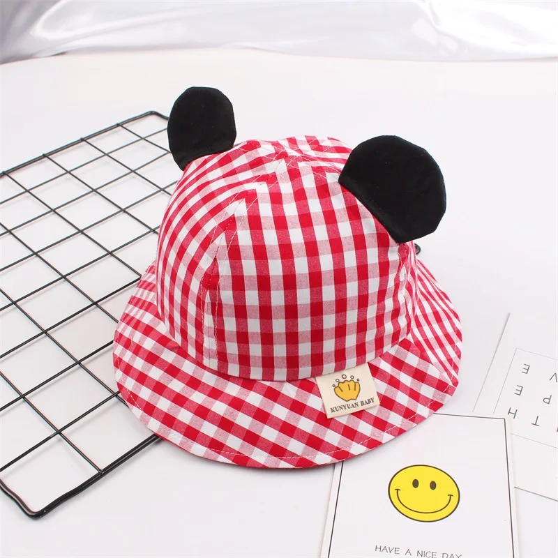 Шляпа-ведро в полоску для маленьких мальчиков и девочек модные дышащие хлопковые