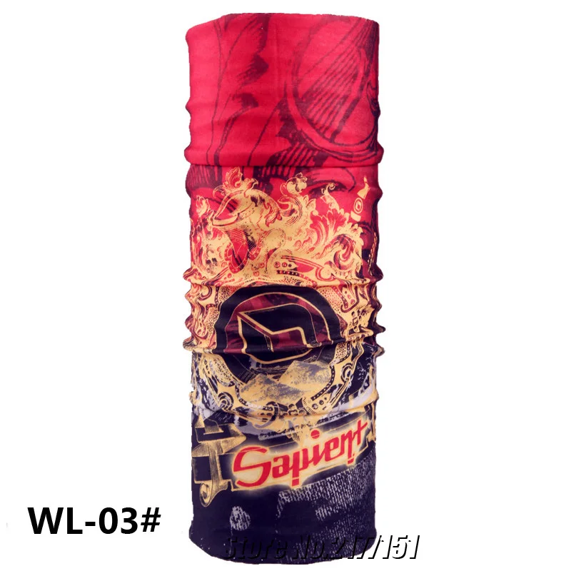 2019 модная головная повязка шарф шеи волшебное кольцо унисекс Бандана Череп Трубы