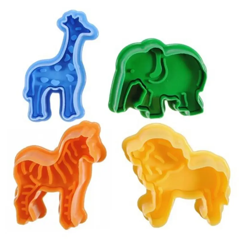 

8PCS Animal Plasticine Mold Tools Set Kit Sand Kids Playdough Modeling Clay
