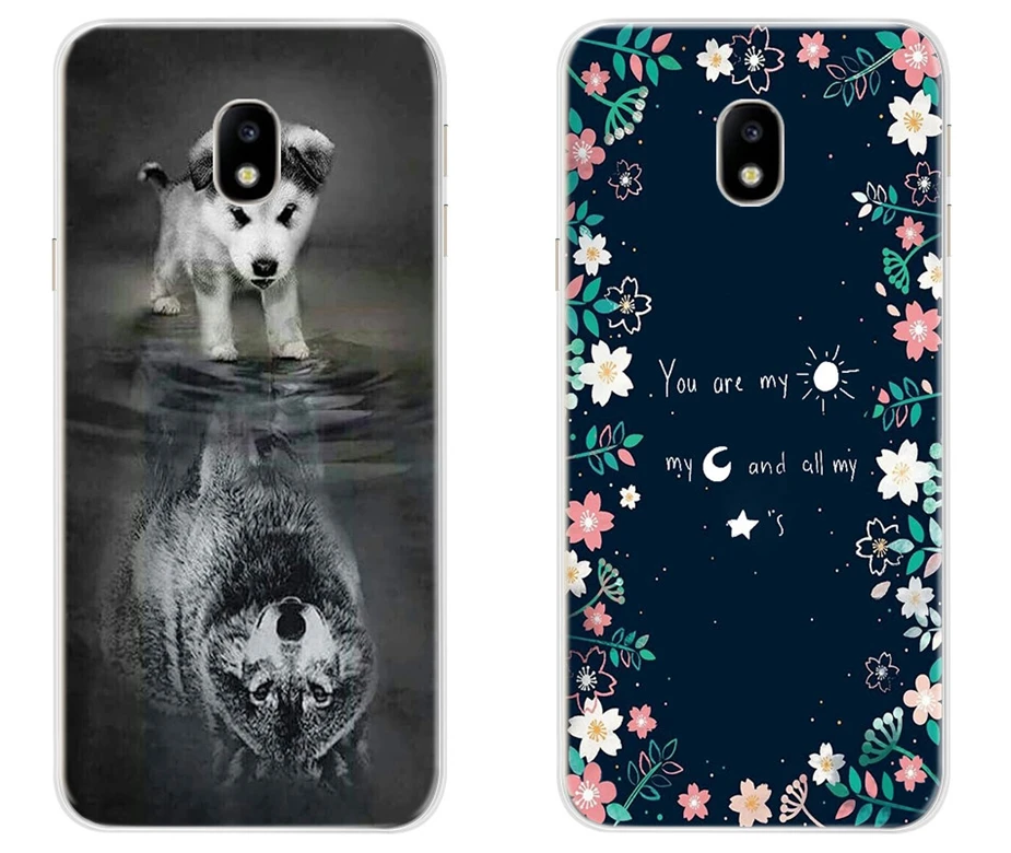 Чехол на заднюю панель для Samsung Galaxy J7 J730, чехол для телефона для Samsung Galaxy J7 Pro J 7, чехол с милым рисунком