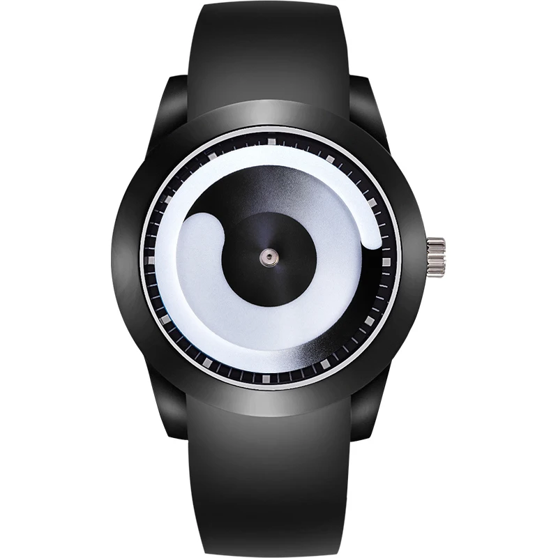 Модные мужские часы 2020 Силиконовые кварцевые креативные для мужчин наручные