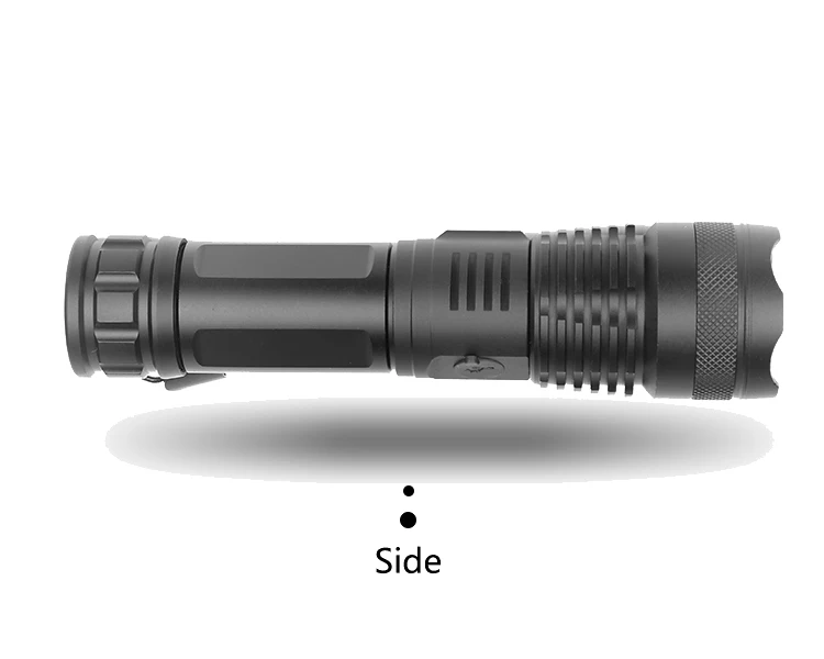 Мощный светодиодный фонарик XHP70 XHP70.2 XHP50, Перезаряжаемый USB фонарь с зумом, 18650, 26650, Охотничья лампа для самообороны, низкая мощность, дисплей