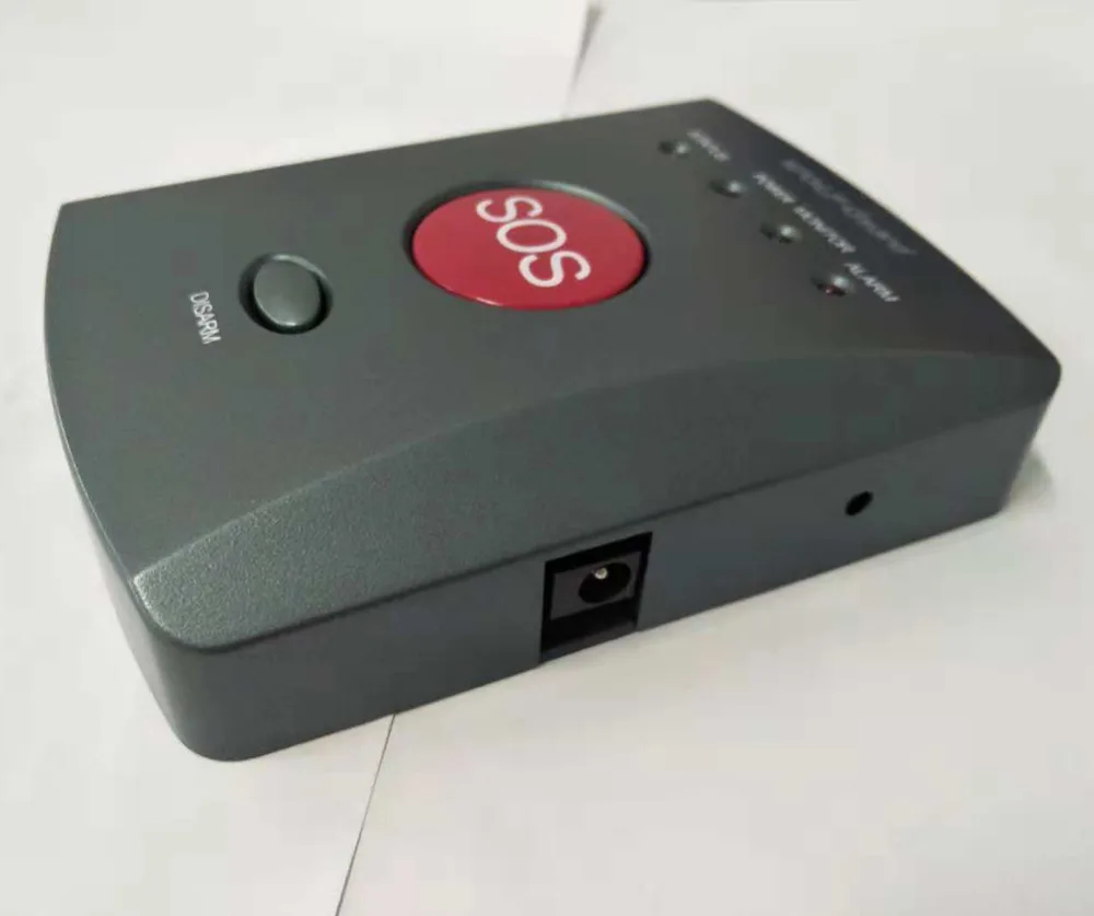 Wolf-Guard 007EG Беспроводная GSM SMS для пожилых людей кнопка SOS панель один ключ сигнализация для пожилых детей Двусторонняя говорящая для домашней сигнализации