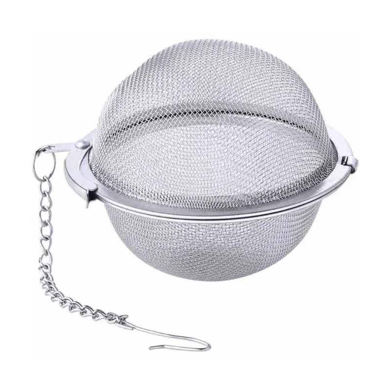 Практичный сетчатый шар для заварки чая емкость приправ ситечко травяной фильтр
