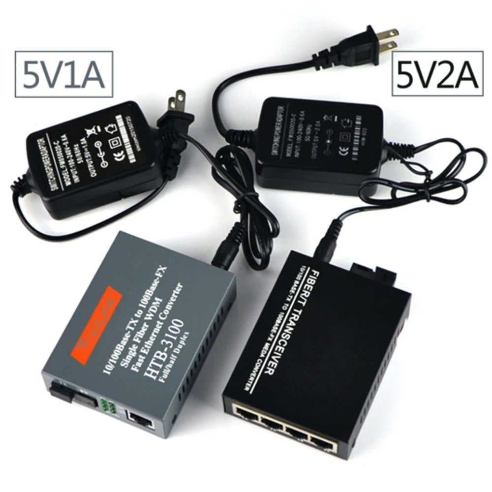 Волоконно оптический медиаконвертер 1 CH * SC 4 RJ45 Netlink конвертер волоконно