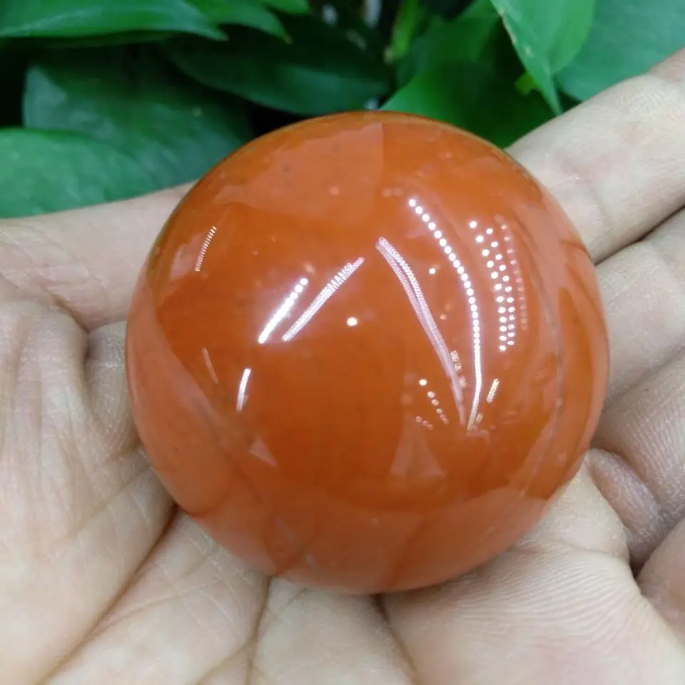 Натуральная красная яшма кристалл кварца шар Исцеление | Дом и сад