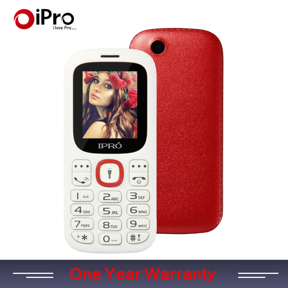 Ipro бренд 1.8 дюймов разблокирована Мобильные телефоны gsm sc6531da Bluetooth сотовый