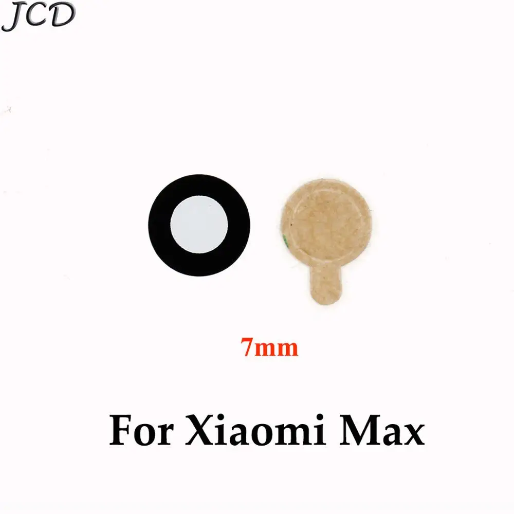 JCD 2 шт. стеклянный объектив задней камеры для Xiaomi Mi Max Объективы 3 запасные части с