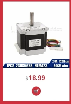 3 шт. DM556 2-фазный цифровой NEMA23 NEAM34 Драйвер шагового двигателя 42/57/86 Шаговый Мотор драйвер для станка с ЧПУ