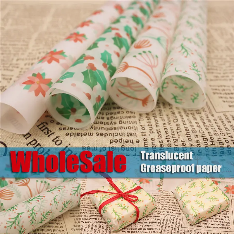 Parchment Translucent Handmade Soap Candy Cookies Gift Wrapping Oil Paper