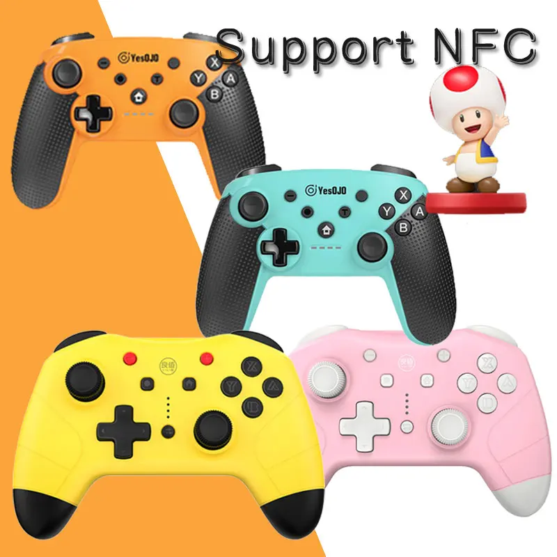 NS Switch Pro NFC Беспроводной Bluetooth контроллер пульт дистанционного управления для