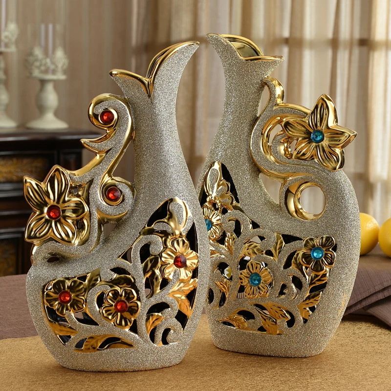 Керамическая ваза Декор для дома минималистичное Современное украшение