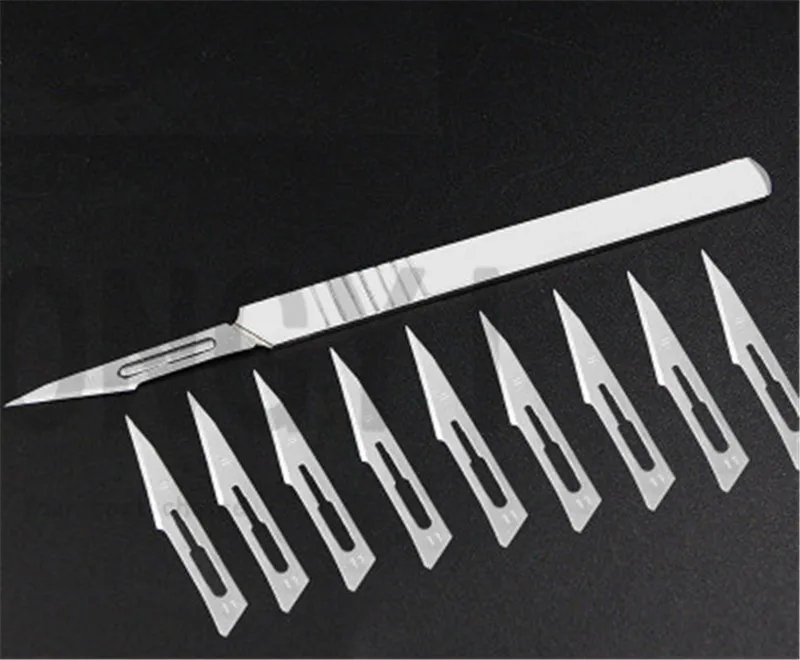

HONGYI 1 piece stainless steel coral zoanthid cut separate knief blade scalpel blade maintenance tool reef tank utility knife