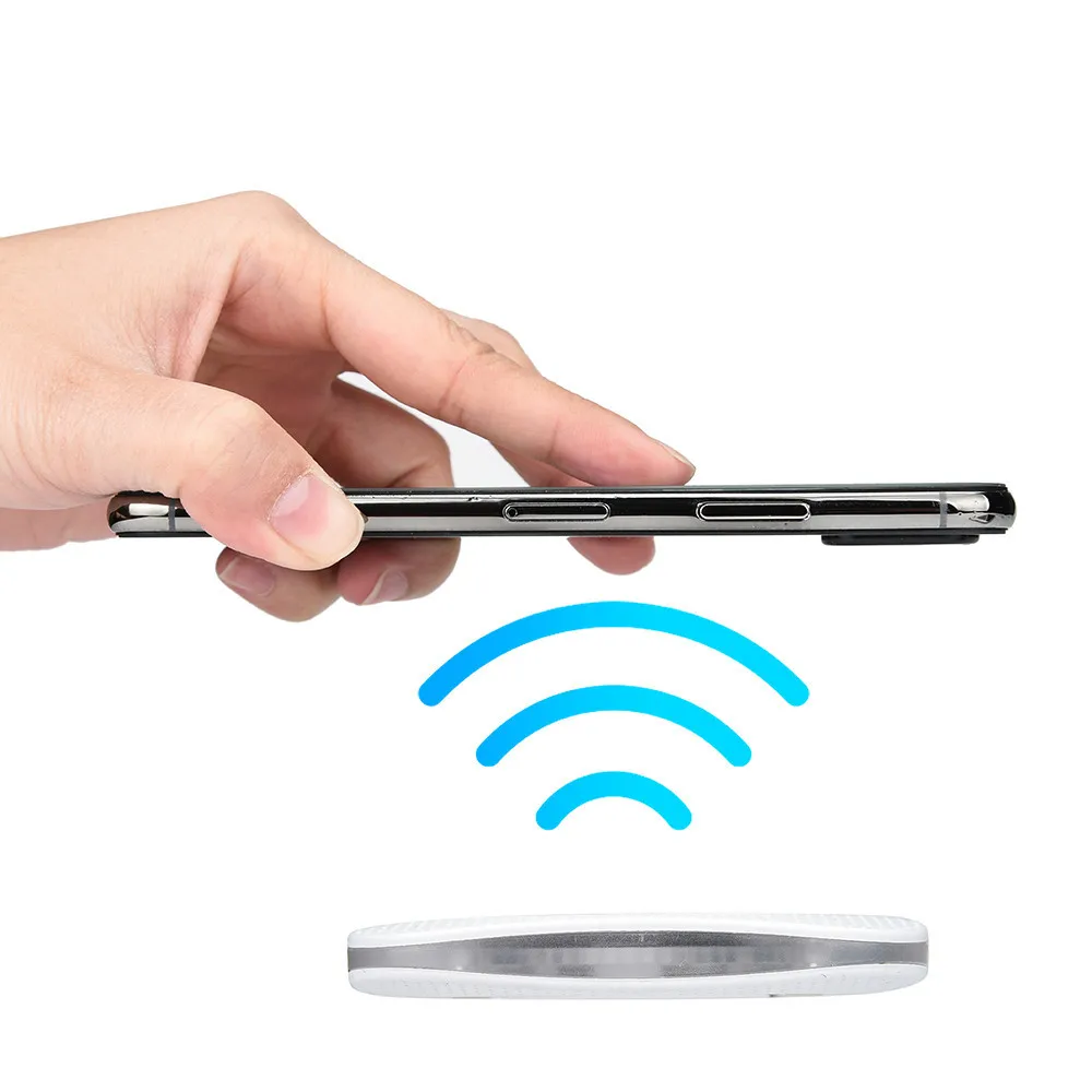 BEHATRD Ultra-thin Mini Qi Wireless Charger Power Charging Pad For Iphone XS/XS Max/XR#Y4 | Мобильные телефоны и