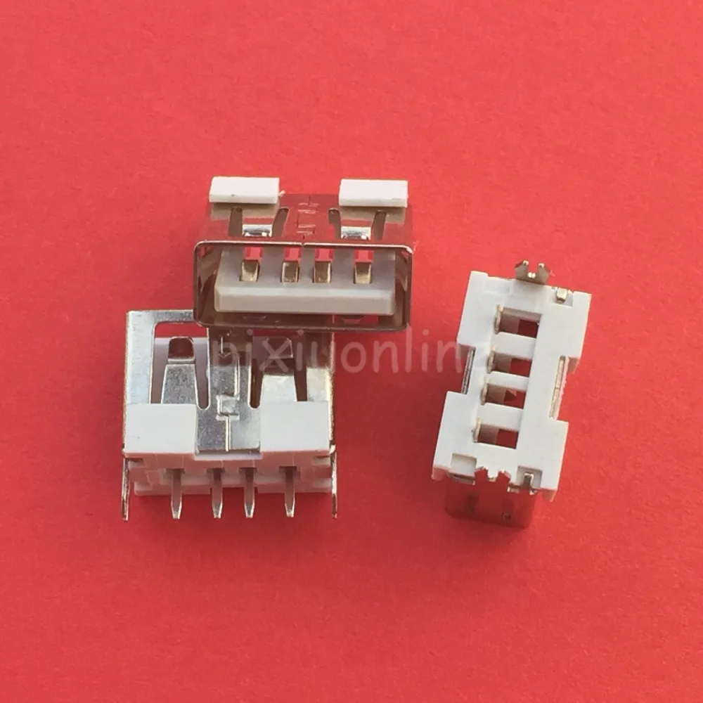 Гнездовой разъем G50Y USB 2 0 4 pin 10 шт. короткий стиль для передачи данных и зарядки