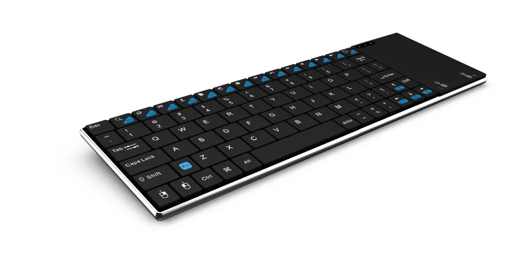 Оригинальная беспроводная клавиатура MINIX NEO K2 с крышкой из нержавеющей стали и сенсорной панелью, предназначенной для ТВ-приставок, ПК под управлением ОС Windows