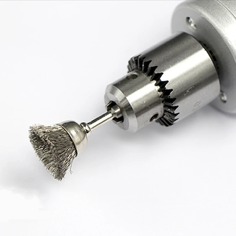 

TUNGFULL Polishing Accessories For Rotary Tools 10pcs Cup-Shaped Brass Bristle Brushes 13mm Diameter Metalworking Dremel Style