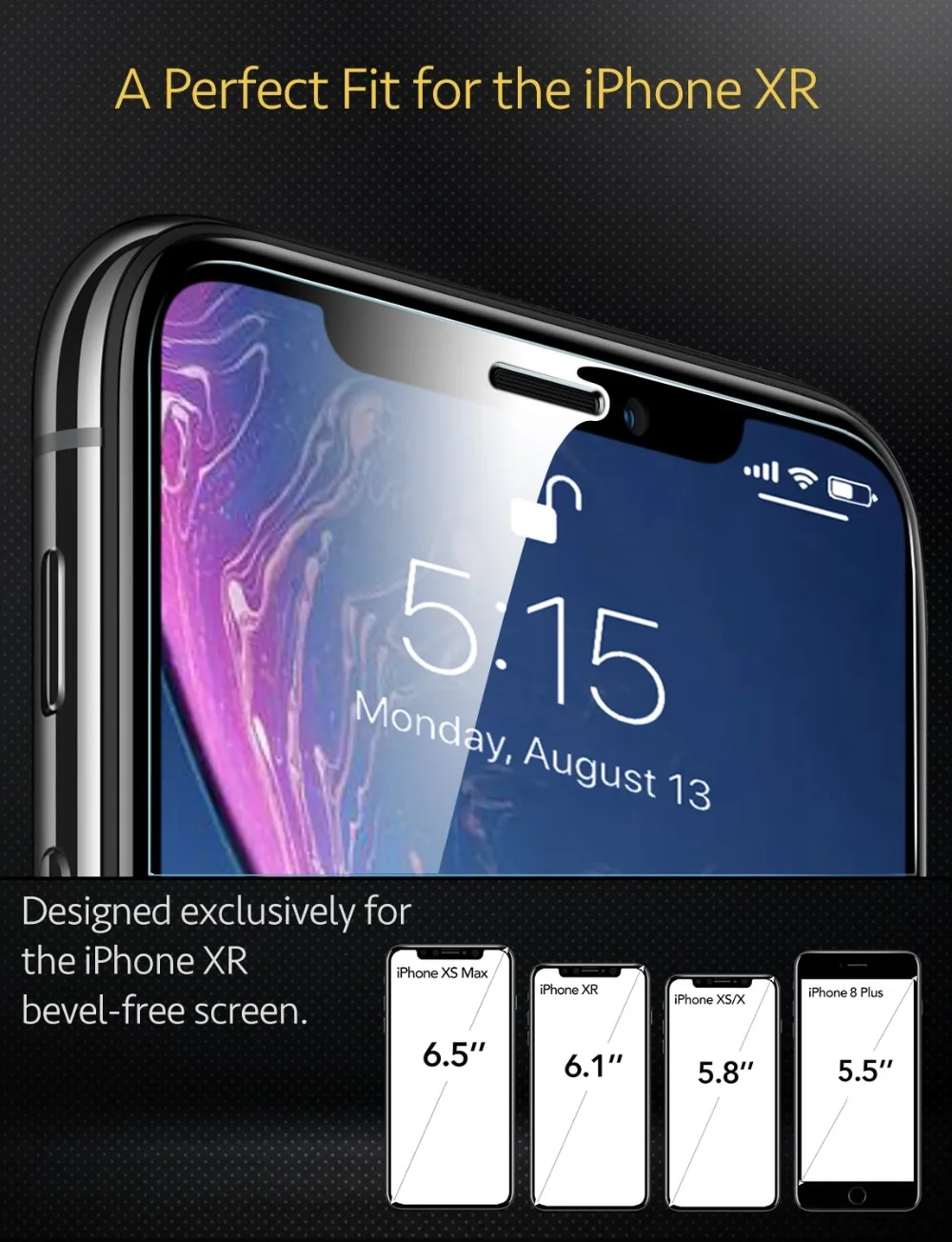 Закаленное стекло ESR для iPhone X, XS, XR, XS, Max, 3X, прочная защитная пленка для экрана для iPhone XS, XR, XS, Max, стеклянная крышка
