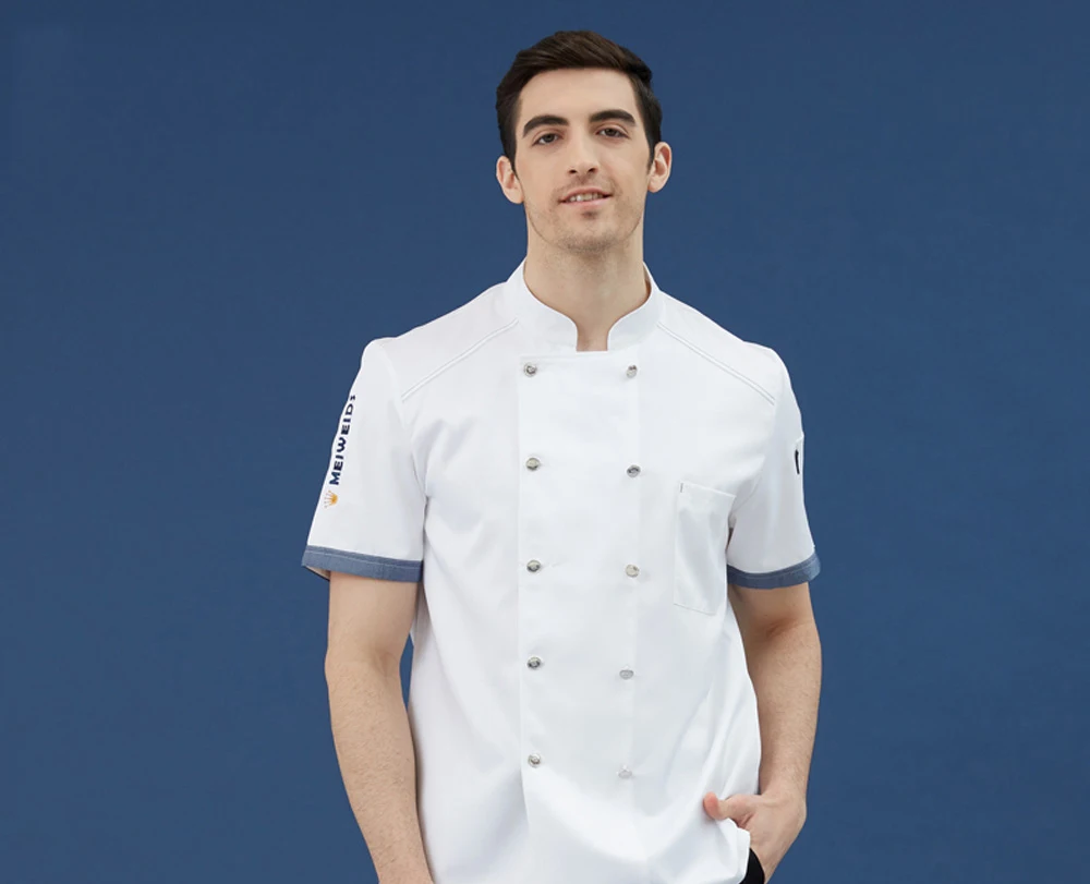 Мужской куртки шеф-повара отеля Пособия по кулинарии форма кафе суши официант шеф-повор Униформа Ресторан униформа шеф-повар куртка официантка