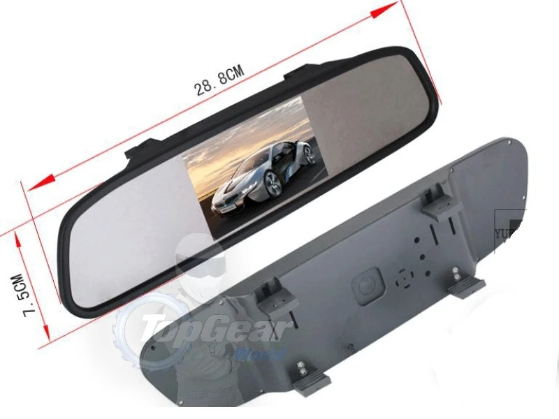 3 in1 Special WiFi Rear View Camera + Wireless Receiver Mirror Monitor EASY DIY Parking Backup System For Alfa Romeo AR GT | Автомобили и