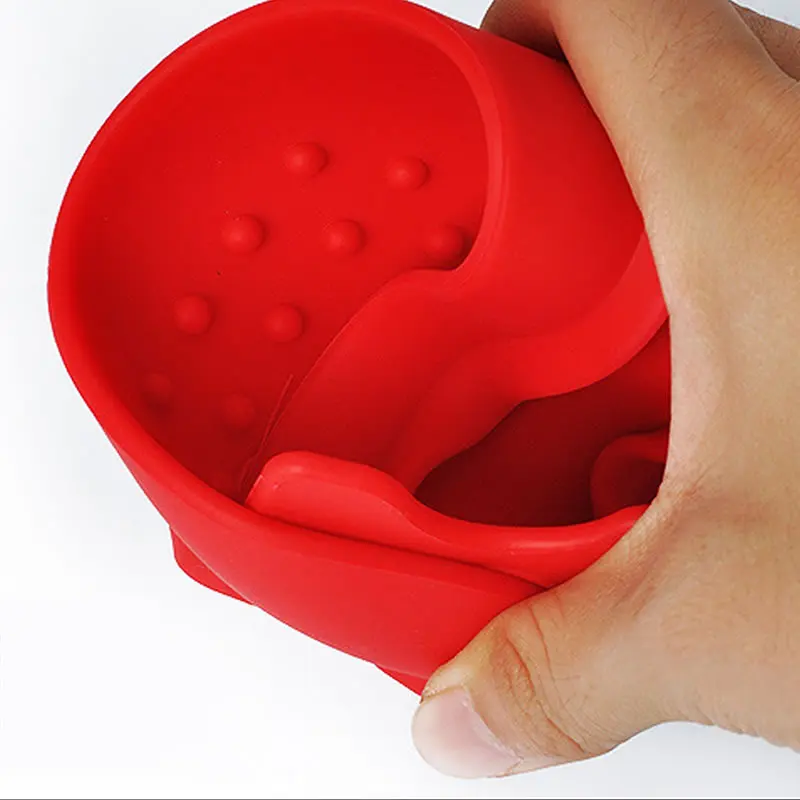 Подставка под ложку из пищевого силикона случайный цвет водонепроницаемый