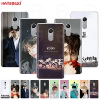 hameinuo exo baekhyun xiumin lay cover phone case for xiaomi redmi 5 4 1 1s 2 3 3s pro plus redmi note 4 4x 4a 5a