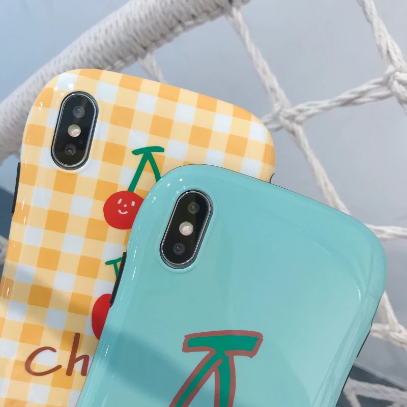 Для Iphone 6 7 8 S Plus X XR XS XSMAX Прекрасный Вишневый Дизайн чехол для мобильного телефона