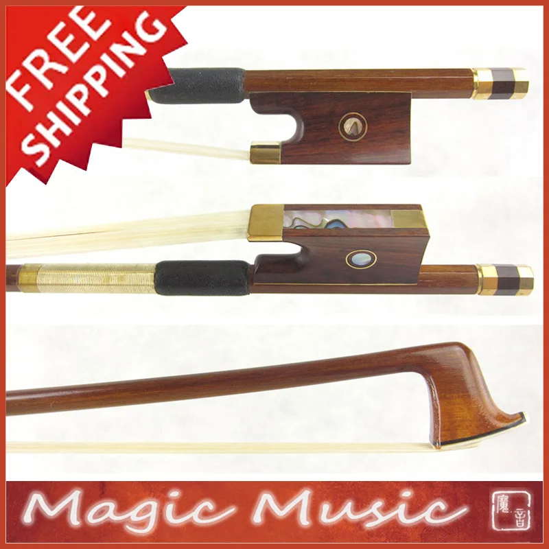 Бесплатная доставка! Золотистый сплав настраиваемый бант для скрипки PERNAMBUCO со