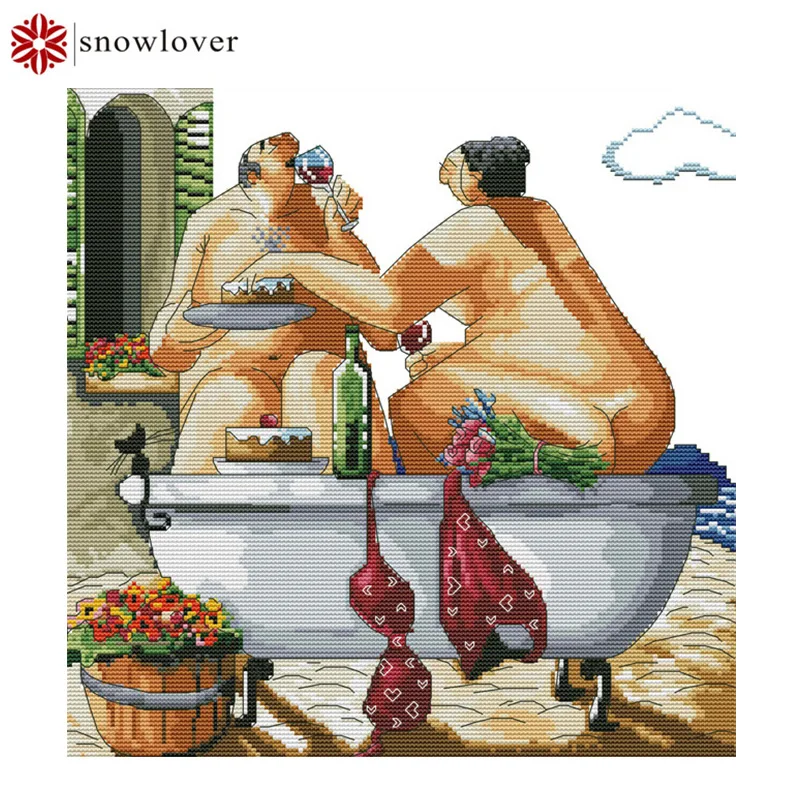 Snowlover 5D полный поделки алмаз Вышивка квадратный мультфильм живопись вышивка