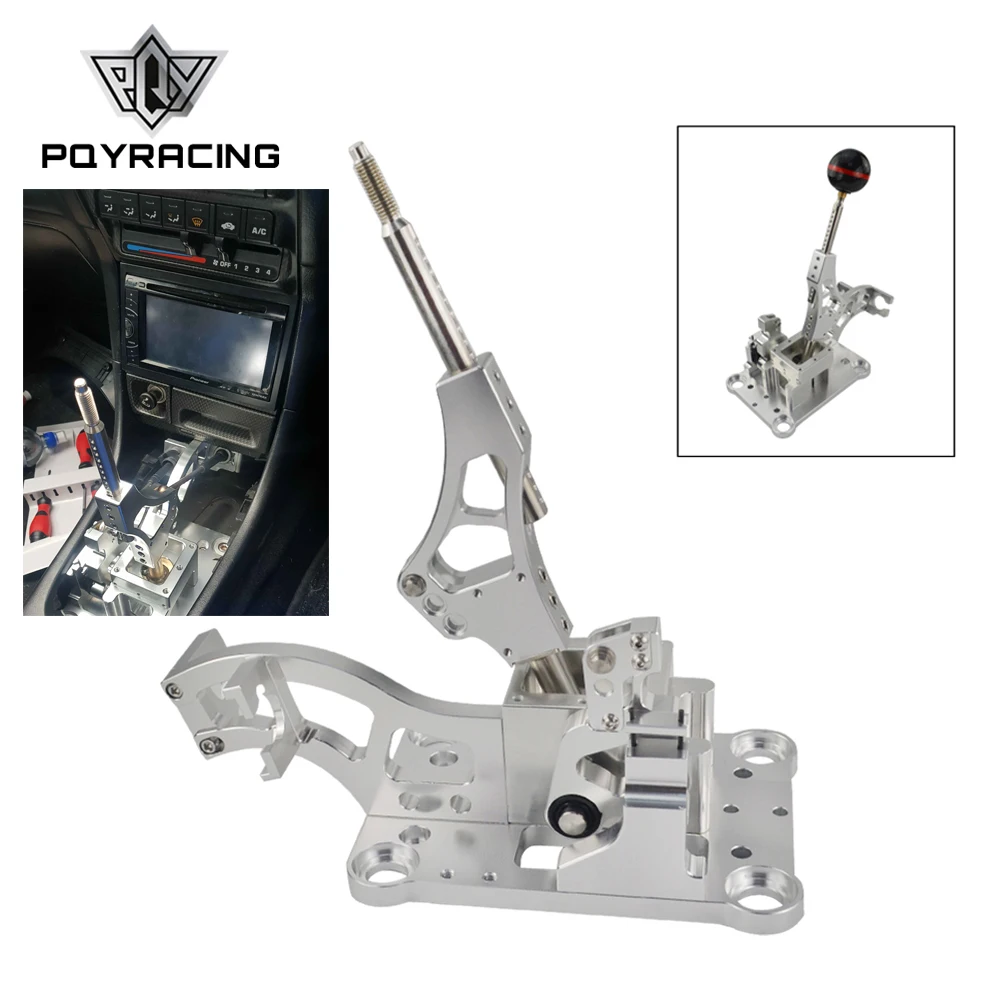For Acura RSX / K series engine EG EK DC2 EF Billet Shifter Box / Real Carbon Fiber Gear Shift Knob Manual Spherical