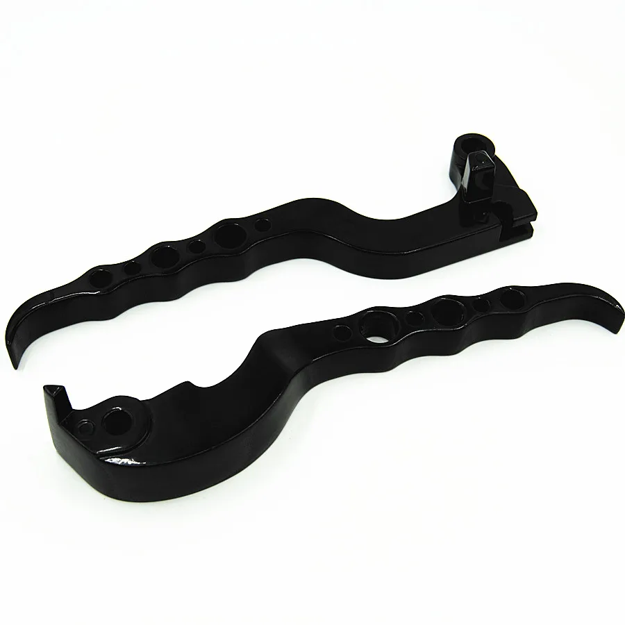Высокое качество мотоцикл Manufaction аксессуары черный выгравированы тормоза рычаги