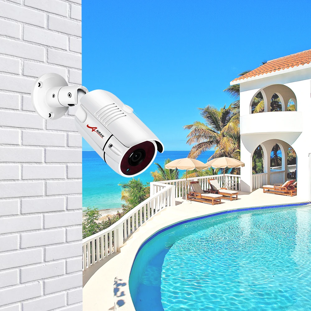 ANRAN ONVIF ip камера POE H.265 5MP безопасности наружная ночного видения CCTV видеонаблюдения