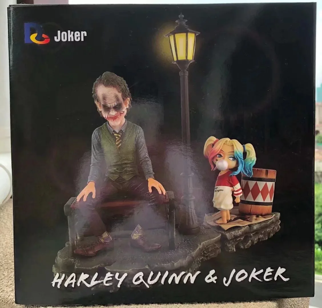 Фильм DC отряд самоубийц персонаж Джокер и ребенок уличная сцена Harleen Quinzel ПВХ