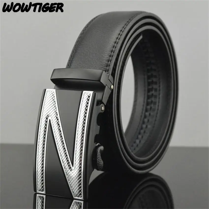 WOWTIGER Новый! Z буквы ремень с пряжкой модный кожаный бесплатные крепежные ремни