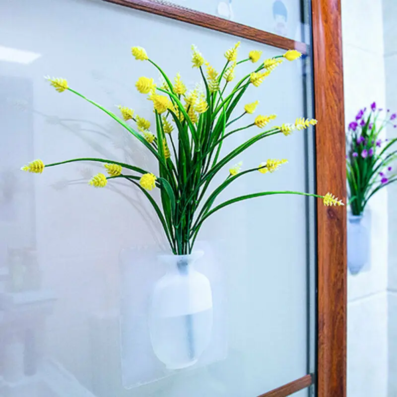 Новая волшебная Мягкая силиконовая наклейка в виде листьев на бутылку корпус