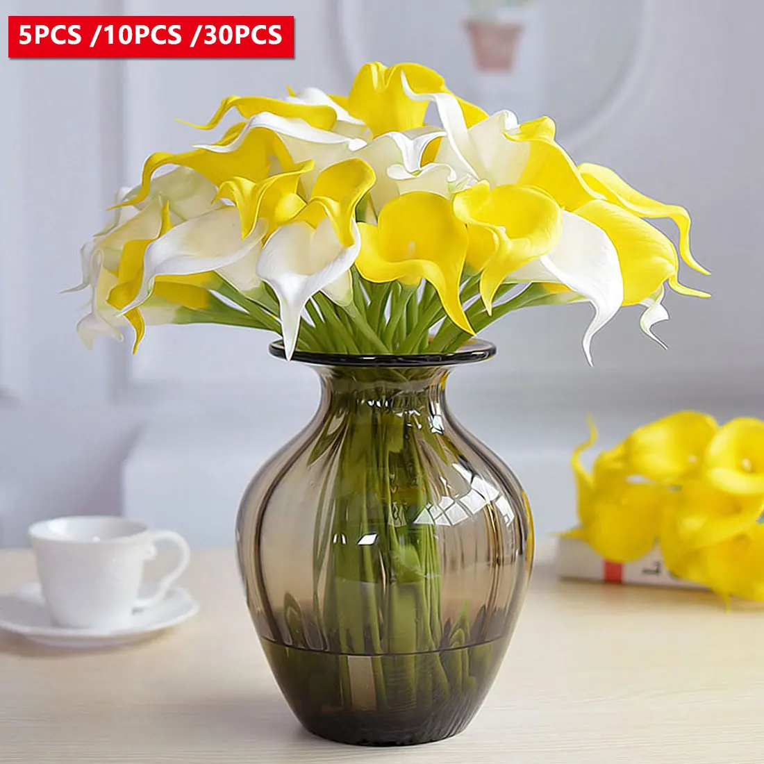 Искусственный цветок для невесты 5 10 30 головок|flower wedding decoration|real touchartificial flowers |