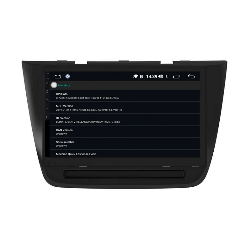 Android 9,0 8-core, 4 Гб+ 64G ips Экран multimidia автомобиля 1 din android автомобильный Радио для MG ZS