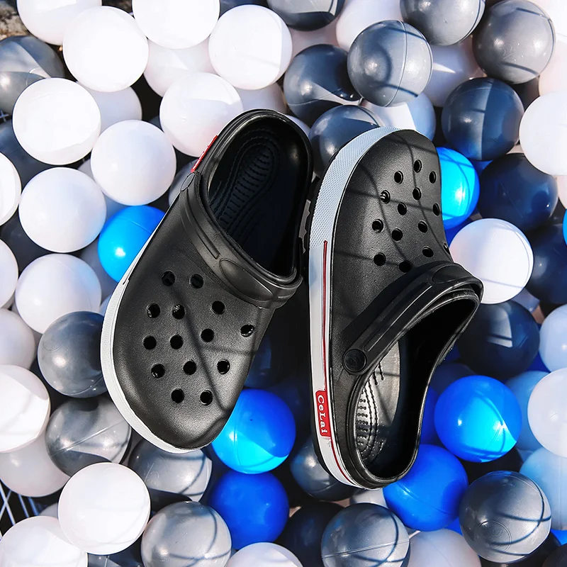 Оригинальные удобные мужские классические сандалии летняя уличная пляжная