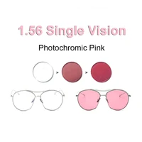 1 56 photochromic pink or blue or purple single vision lens sph range 8 006 00 max cly 6 00 optical lenses for eyewear