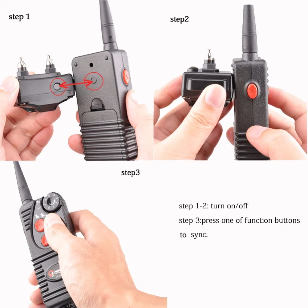 Бесплатная доставка водонепроницаемый шоковый ошейник Aetertek AT-216-2 для