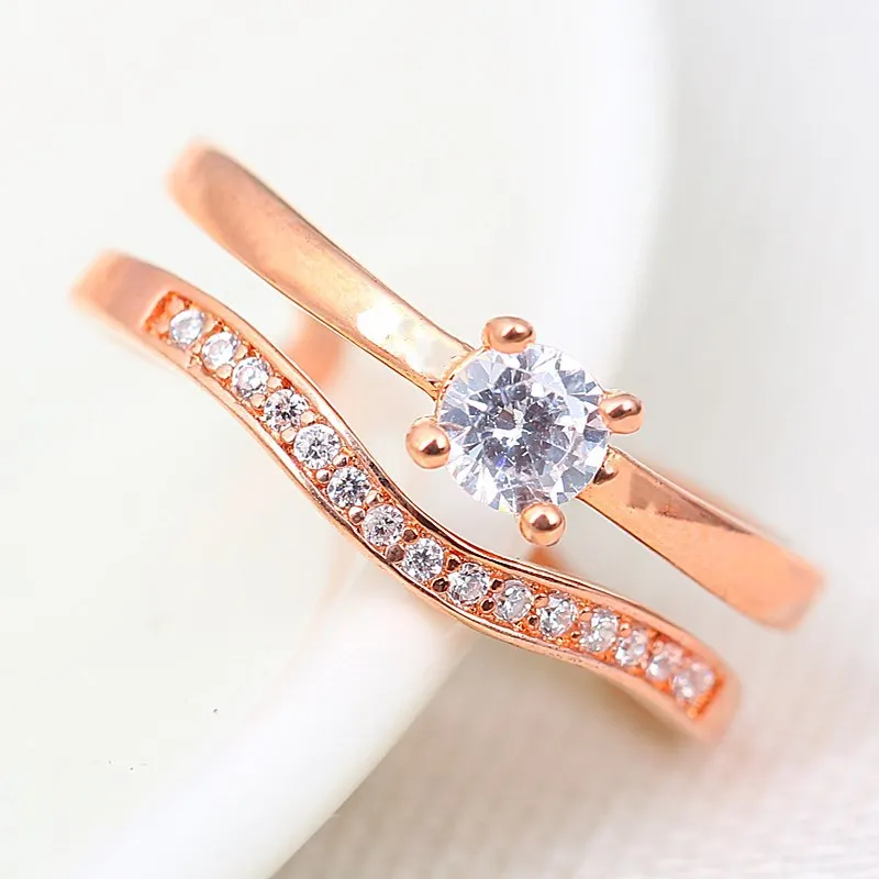 2018 Special Offer Limited Anel Masculino Rings Anillos 11.11 Fire Double Heart Zircon Glamour Lady Ring Adjustable Opening 925 | Украшения