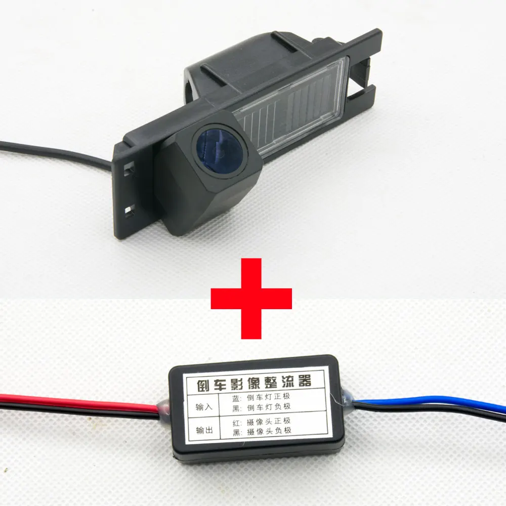 Camera with filter Full HD камера заднего вида для Opel Astra H J Corsa D Meriva A Vectra C Zafira B FIAT Grande Insignia - Название цвета: Camera with filter