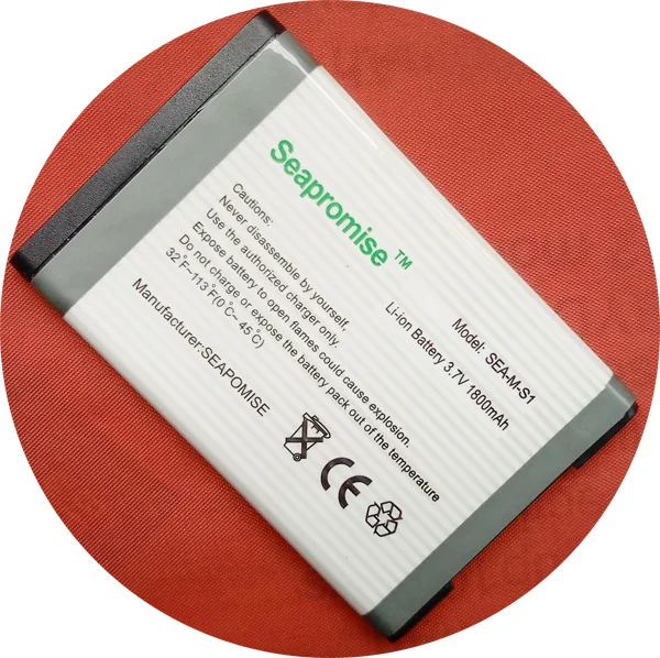 Оптовая продажа 10 шт./лот мобильный телефон аккумулятор большой емкости 1 м S1 MS1