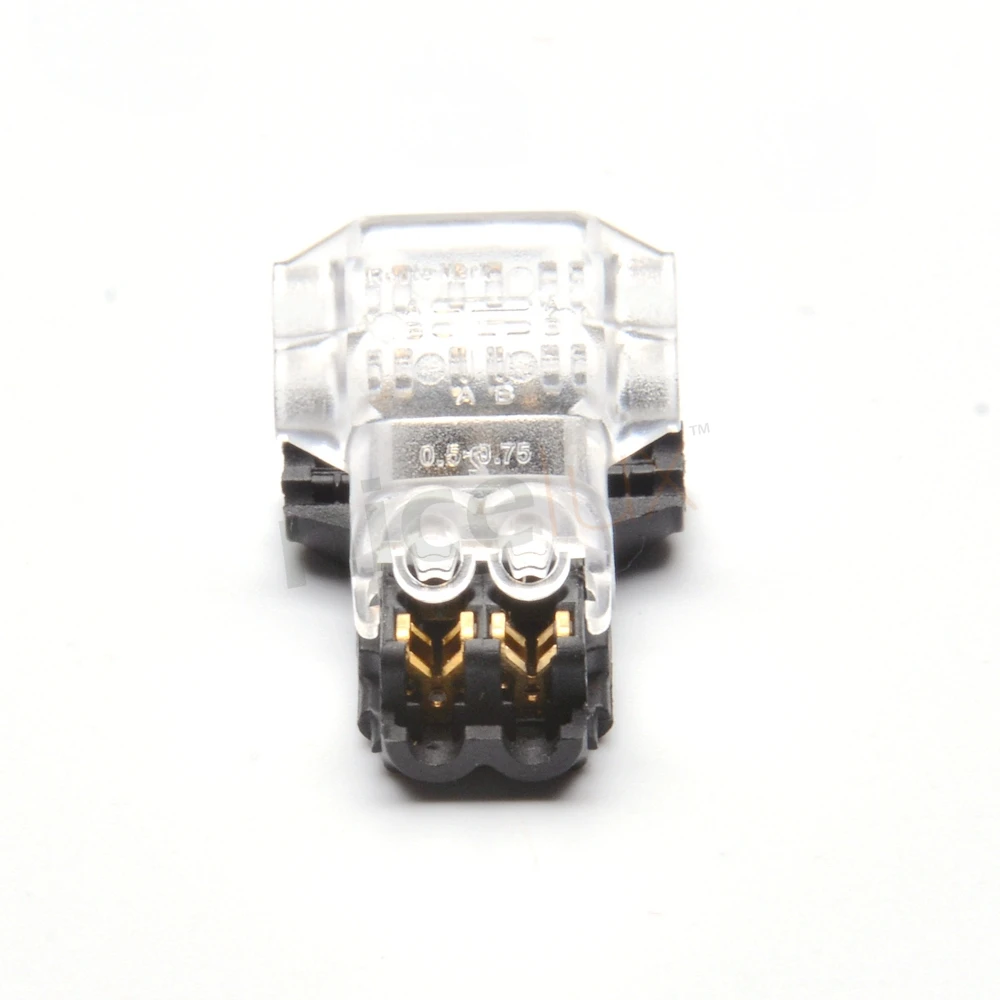 50 шт. T Форма 2 Pin Scotch Lock быстрый зажим для проводов проводки разъем для 22-18AWG Светодиодные ленты проволокой автомобильного аудио кабель терминалы обжимные клещи