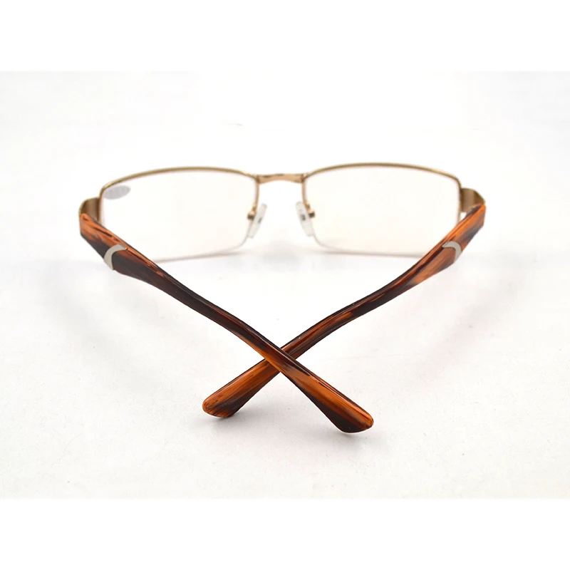 Women Men Reading Glasses Vintage Spectacles magnifier Presbyopic Eyewear Fashion Striped Semi Rim Frame Acetate Legs L2 | Аксессуары