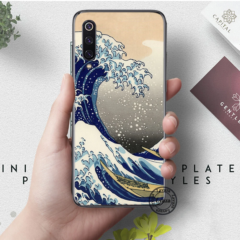 Японский стиль Японский силикон чехол для Xiaomi Mi 5X6 6X8 9 SE 9T Pro CC9E CC9 A3 F1 A1 A2 Lite MAX 3 - Цвет: 9