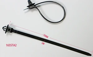 20PCS NO.12 20 шт. нейлоновый Черный Автомобильный кабельный ремень с нажимным креплением фиксатор для проводов Зажим кабельные стяжки - Цвет: 20PCS NO.12